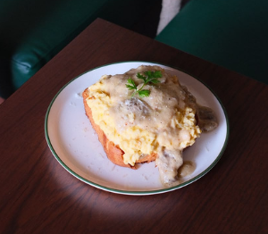 Mushroom Scrambled Egg